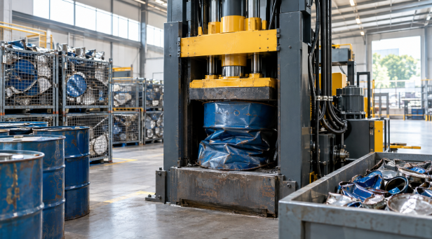 Conclusion: how drum crushers improve industrial waste management and recycling