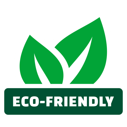 Eco-friendly manufacturing icon — sustainable recycling equipment