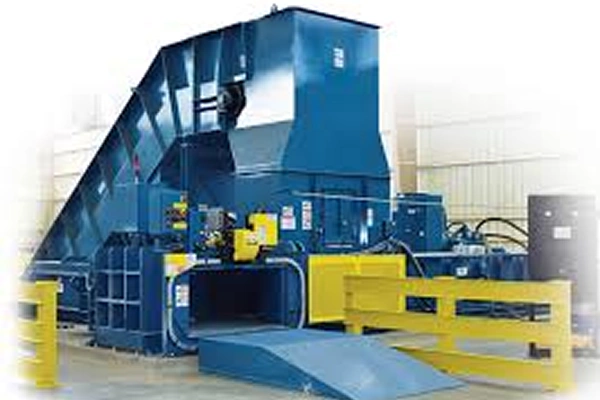 automatic pet bottle and aluminum can baler