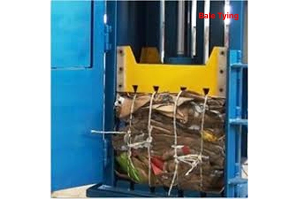  Fabtex Sustatech paper baler for efficient paper waste management