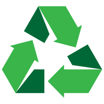 Advanced recycling solutions icon — Fabtex industrial shredders